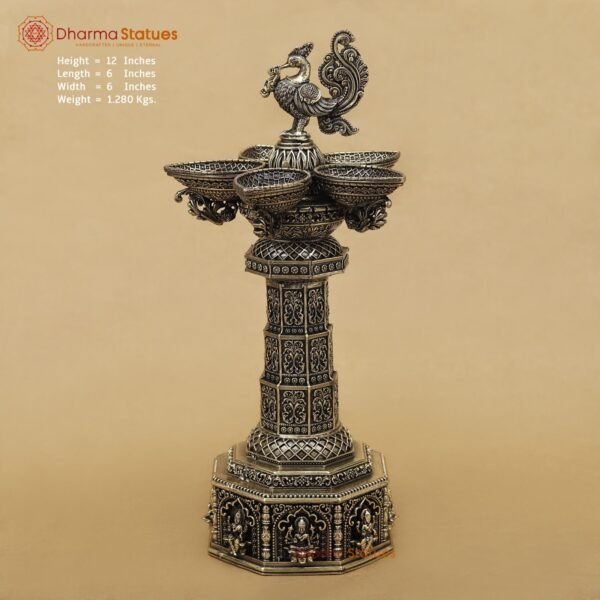 Brass Annam Lamp Super fine 12”