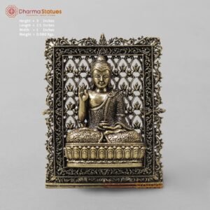 Brass Buddha Panel Fine 3”