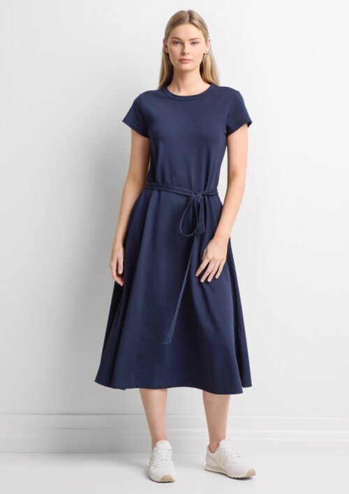 BBS2605L_Talent_Navy_01_Pj4l9ju Womens Grace T-Shirt Midi Dress