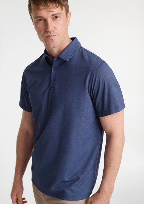 BP2616MS_Talent_DenimBlue_01_bGqeyiN Mens Venture Short Sleeve Polo