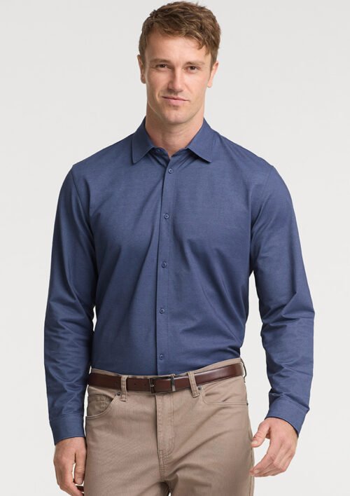 BS2619ML_Talent_DenimBlue_01_2Gd7aSP Mens Venture Long Sleeve Shirt