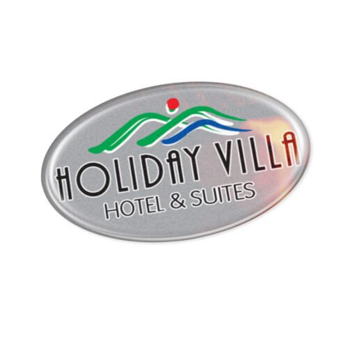 100136_1 Resin Coated Labels 74 x 43mm Oval