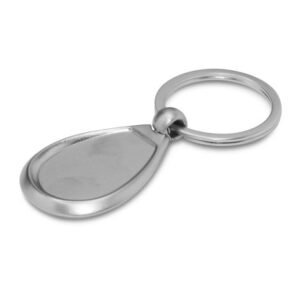 100324-1 Drop Metal Key Ring