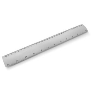 100739-1 Metal Ruler - 30cm