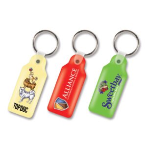 104336_1 Flexi Resin Key Ring - Rectangle