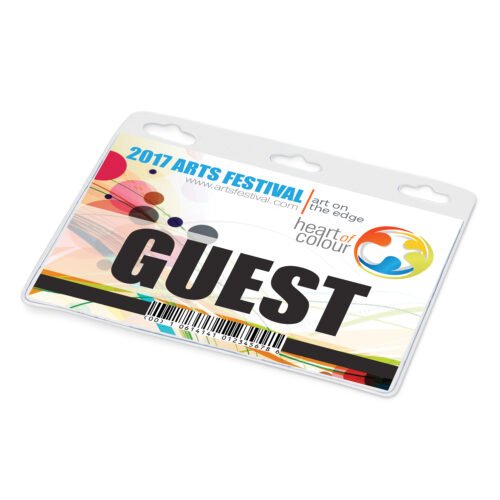 104921_1 Clear Vinyl ID Holder