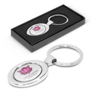 105659-0 Oval Metal Key Ring
