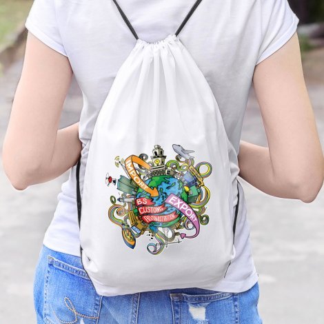 107145-14 Drawstring Backpack