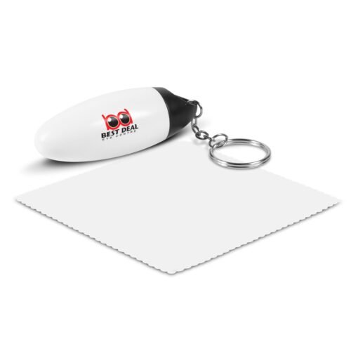 107573_1 Microfibre Cloth Key Ring