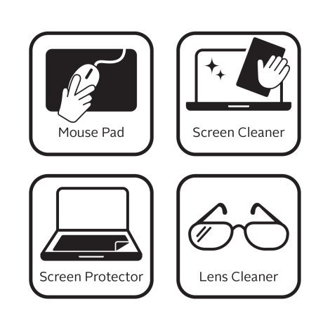 110542-2 4-in-1 Mouse Mat
