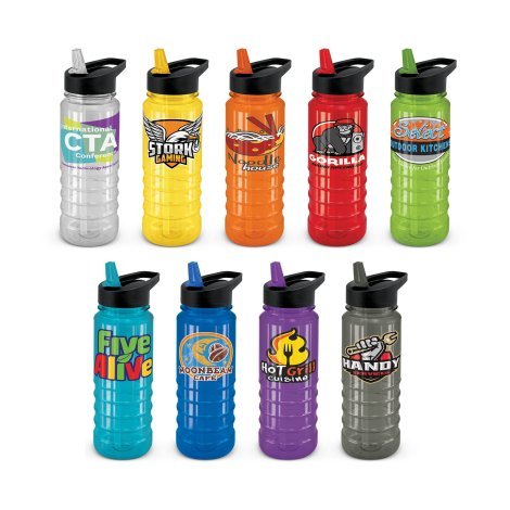110747-0 Triton Bottle - Black Lid