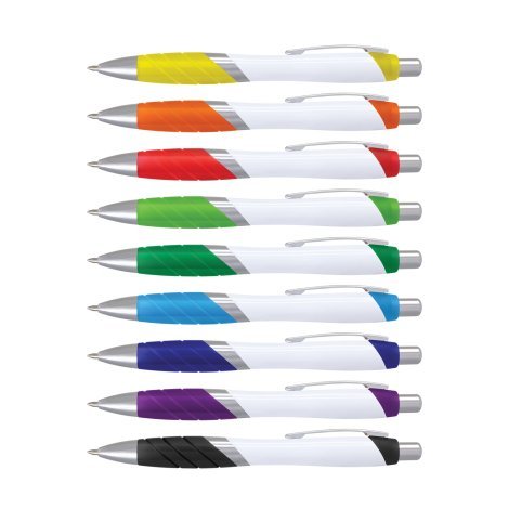 110811-0 Borg Pen - White Barrel