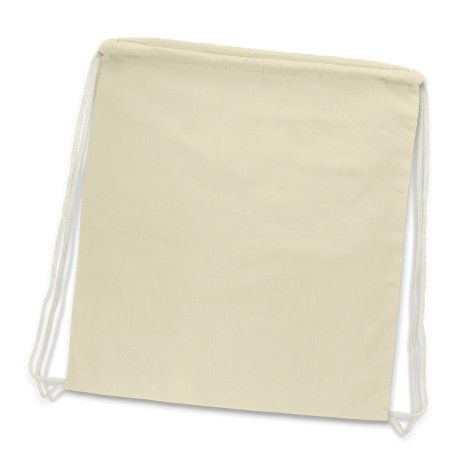 111804-2 Cotton Drawstring Backpack