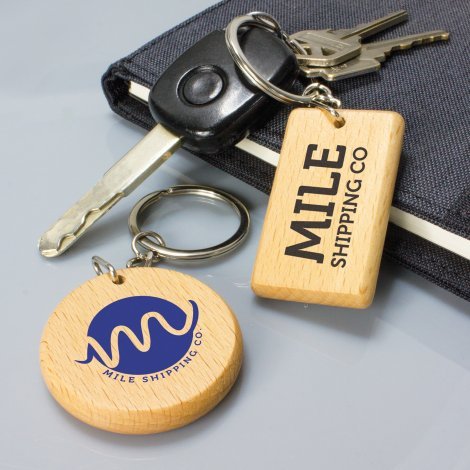 112137-2 Artisan Key Ring - Rectangle