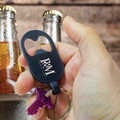 112523-3 Brio Bottle Opener Key Ring