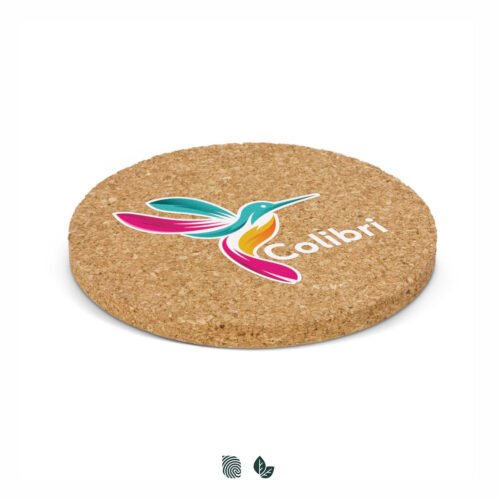 112967_1 Oakridge Cork Coaster - Round