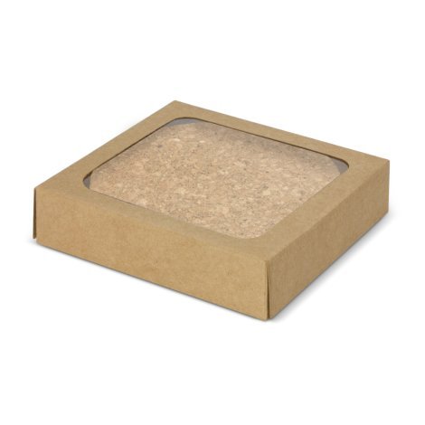 113033-3 Oakridge Cork Coaster Round - Set of 4