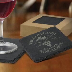 113118-2 Slate Coaster - Set of 4