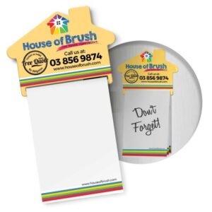113367-0 Magnetic House Memo Pad A7 - Full Colour