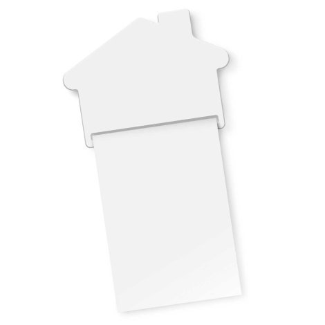 113367-1 Magnetic House Memo Pad A7 - Full Colour