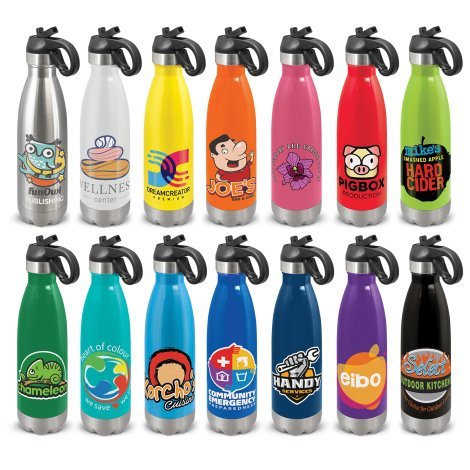 113808-0 Mirage Steel Bottle - Flip Lid