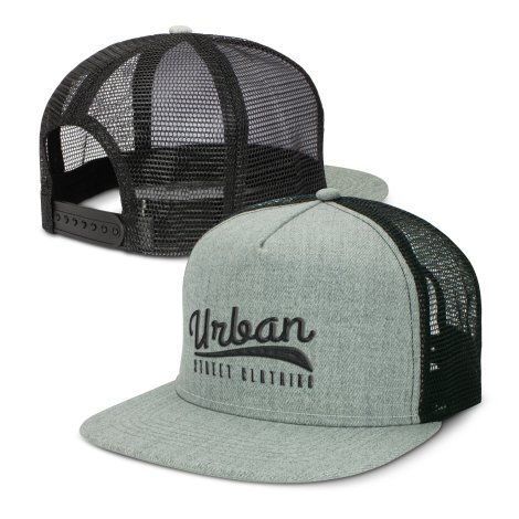 114244-0 Jackson Flat Peak Trucker Cap