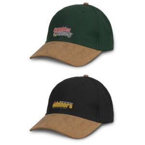 114372-0 Outback Suede Peak Cap