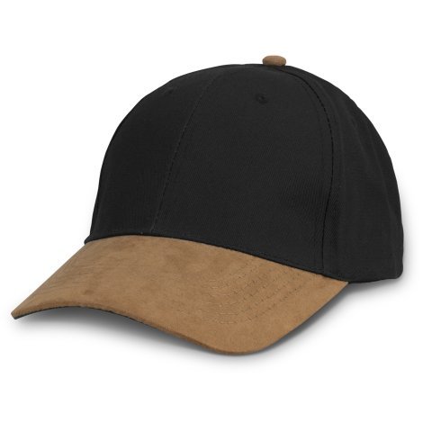 114372-2 Outback Suede Peak Cap