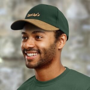 114372-4 Outback Suede Peak Cap