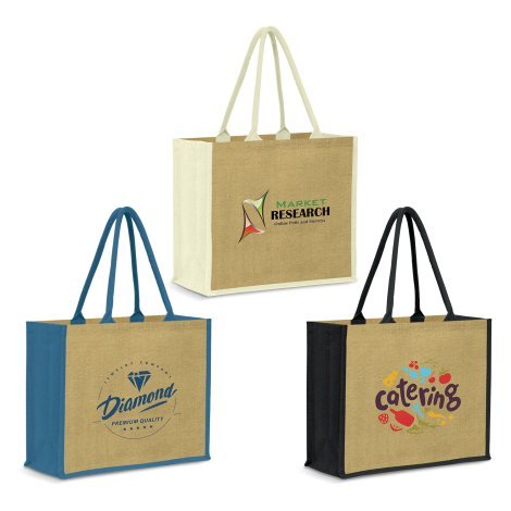 115000-1 Modena Jute Tote Bag