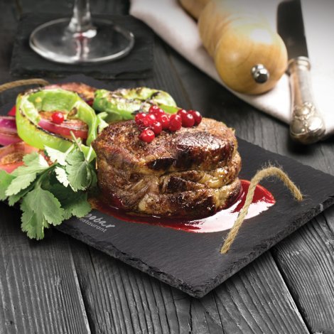 115104-3 Slate Serving Board