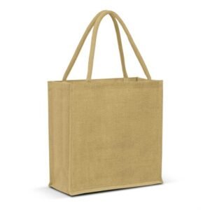 115324-2 Monza Jute Tote Bag - Colour Match