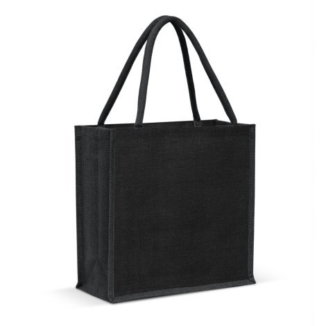 115324-5 Monza Jute Tote Bag - Colour Match