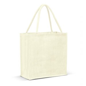 Monza Jute Tote Bag - Colour Match