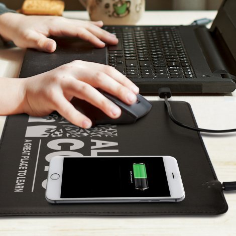 116032-2 Davros Wireless Charging Mouse Mat