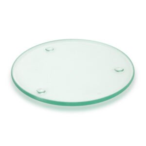 116132_2 Venice Single Glass Coaster - Round