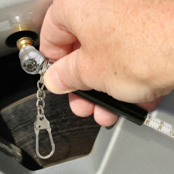 116565_4 Tyre Pressure Gauge Key Ring