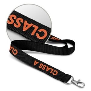 116611-0 Soft Touch Logo Lanyard