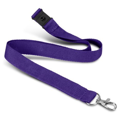 116611-14 Soft Touch Logo Lanyard