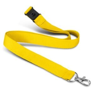 116611-4 Soft Touch Logo Lanyard