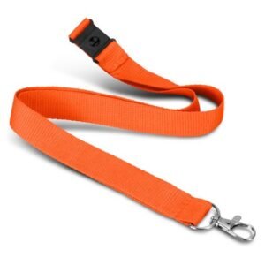116611-5 Soft Touch Logo Lanyard