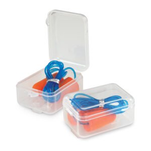 116683_3 Foam Earplugs with Case