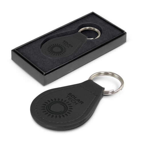 116759_1 Prince Leather Key Ring - Round