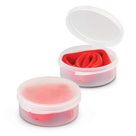 116800-2 Silicone Straw with Case