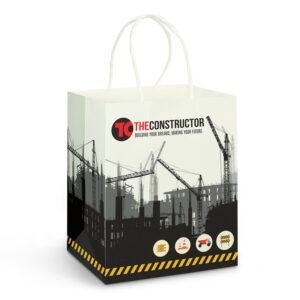 116935_1 Medium Paper Carry Bag - Full Colour