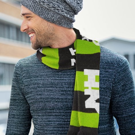 117534-1 Fairbanks Custom Knitted Scarf