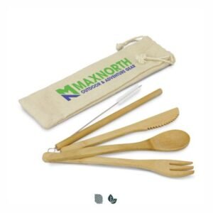117633-0 Bamboo Cutlery Set