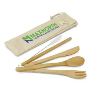 117633-1 Bamboo Cutlery Set