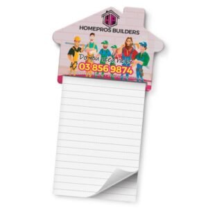 118489-0 Magnetic House Memo Pad - A7