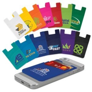 118530-0 Dual Silicone Phone Wallet